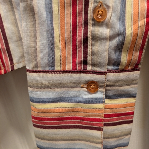 Striped Button Down Shirt - Picture 5 of 6